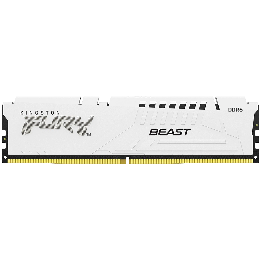 RAM KINGSTON 16GB 5600MT/s DDR5 CL36 DIMM FURY Beast White (kapacitet 16 GB, brzina 5600MHz, CAS Latency CL36, boja bijela)-1