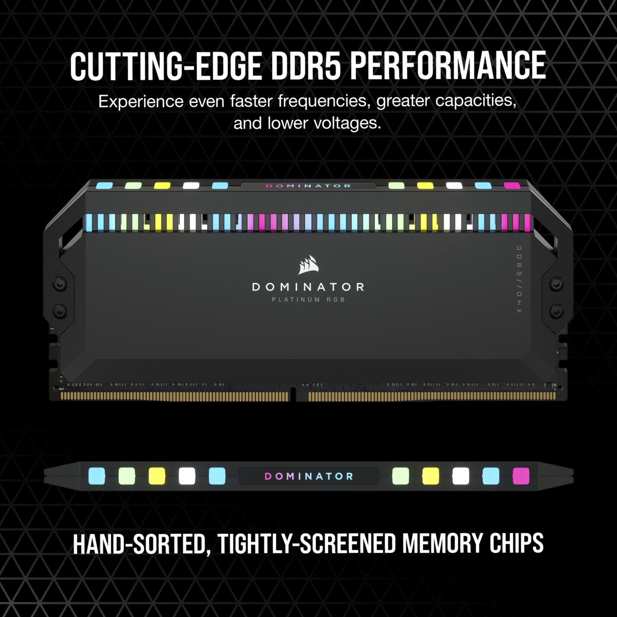 RAM CORSAIR Dominator Platinum RGB (DDR5, 64GB, 2x32GB, 5600MHz, CL40, crna)-4