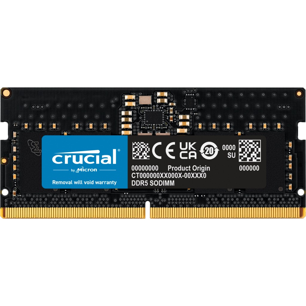 CRUCIAL 8GB DDR5-4800 SODIMM CL40 (16Gbit)-5
