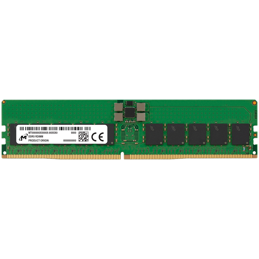 RAM MICRON Micron DDR5 RDIMM 32GB (kapacitet 32 GB, brzina 4800MHz, CAS Latency CL40, ECC, DIMM 288-pin)-0
