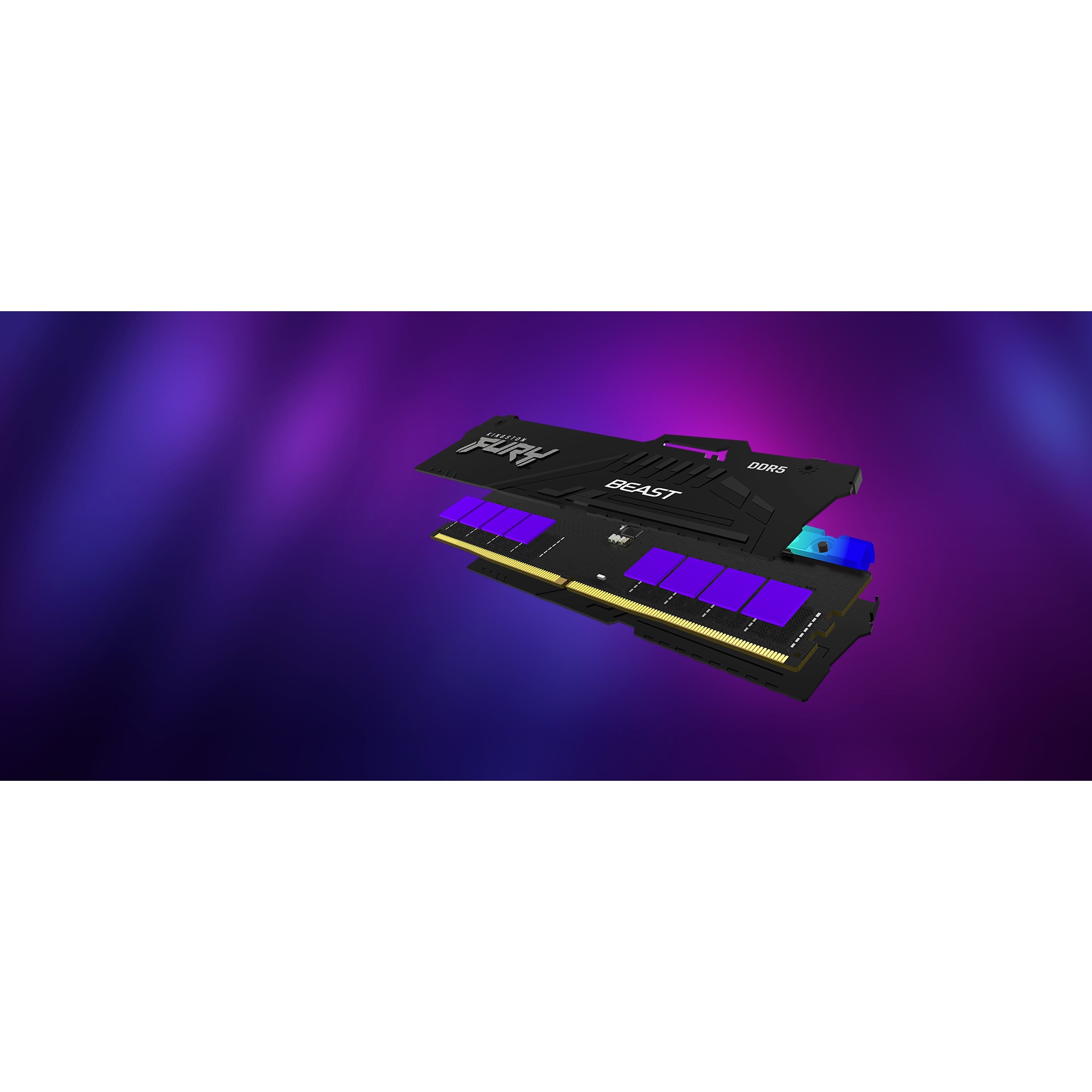 RAM KINGSTON FURY Beast RGB EXPO (32GB, 6000MT/s, DDR5, CL30, DIMM, Kit of 2)-11
