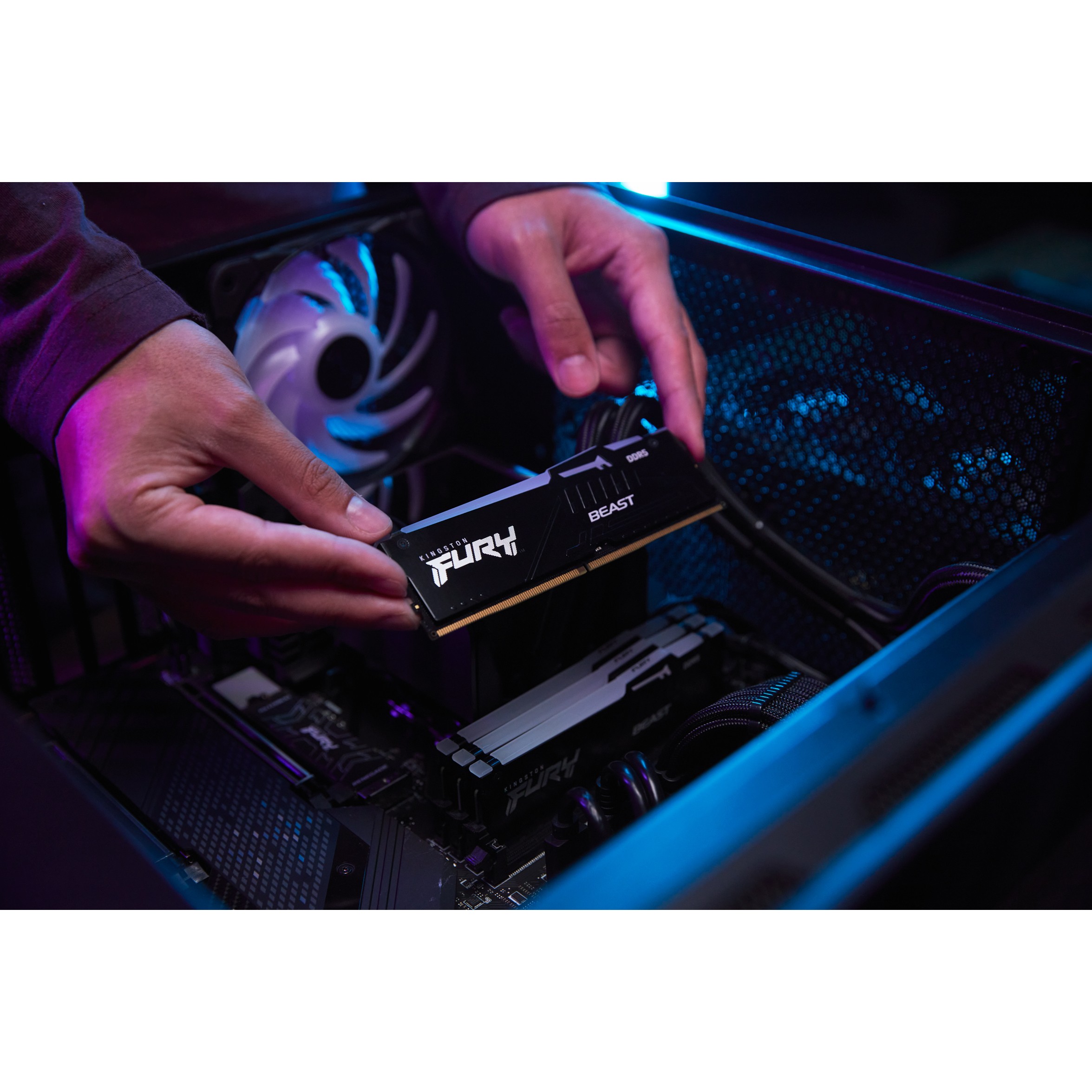 RAM KINGSTON FURY Beast RGB EXPO (32GB, 6000MT/s, DDR5, CL30, DIMM, Kit of 2)-16