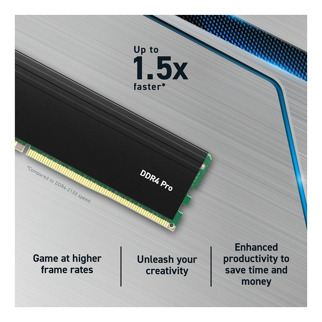 RAM CRUCIAL Pro 32GB Kit (2x16GB) DDR4-3200 UDIMM CL22-6
