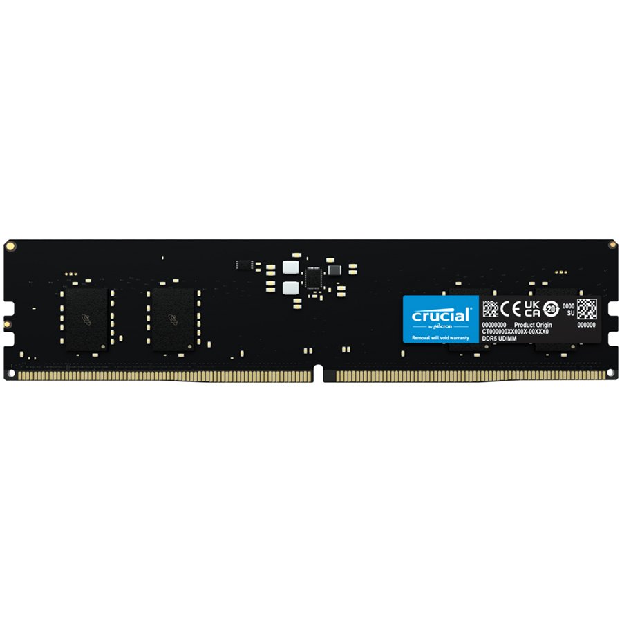 RAM memorija CRUCIAL 8GB DDR5-4800 UDIMM CL40 (16Gbit)-0