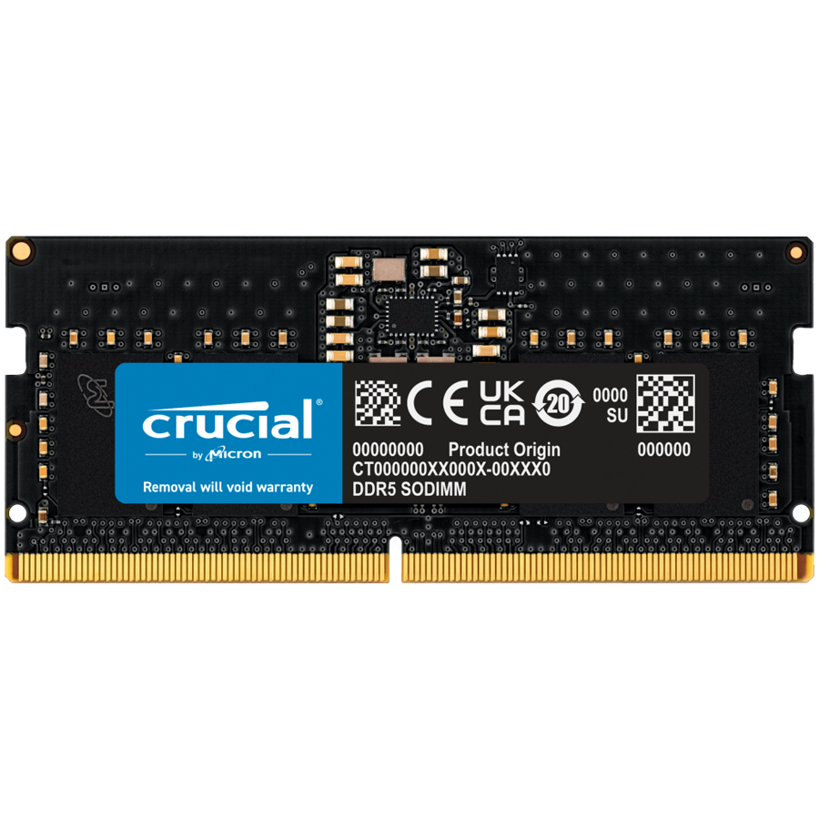 RAM CRUCIAL 8GB DDR5-5600 SODIMM CL46 (16Gbit)-1