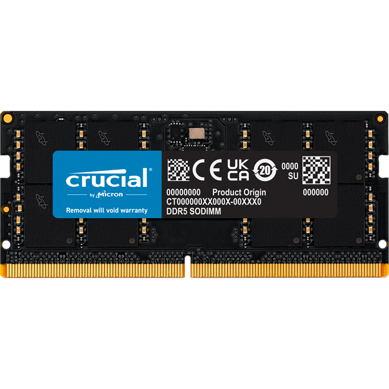 RAM CRUCIAL 8GB DDR5-5600 SODIMM CL46 (16Gbit)-0