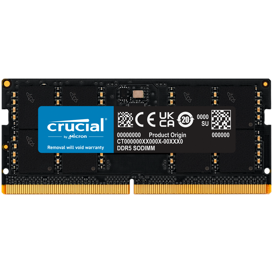 RAM memorija CRUCIAL 32GB DDR5-4800 SODIMM CL40 16Gbit-0