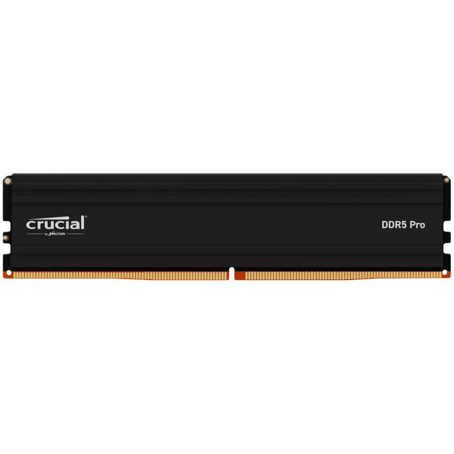 RAM CRUCIAL Pro 16GB DDR5-5600 UDIMM (kapacitet 16 GB, brzina 5600MHz, CAS Latency CL46, unbuffered, DIMM 288-pin)