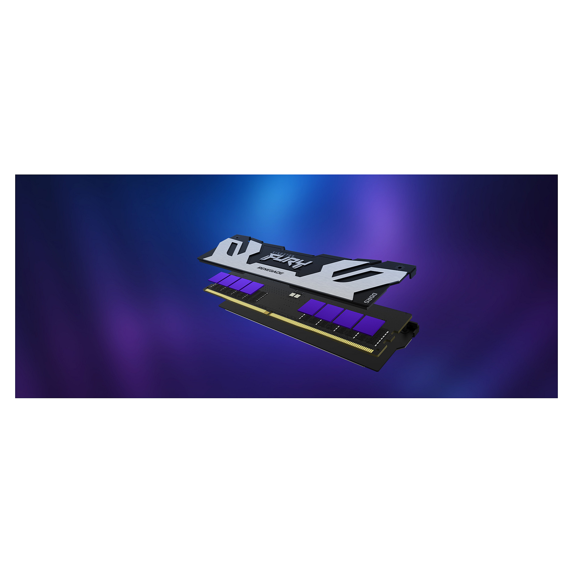 RAM KINGSTON FURY Renegade 16GB 6400MT/s DDR5 CL32 DIMM (kapacitet 16 GB, brzina 6400MHz, CAS Latency CL32, DIMM 288-pin)-12