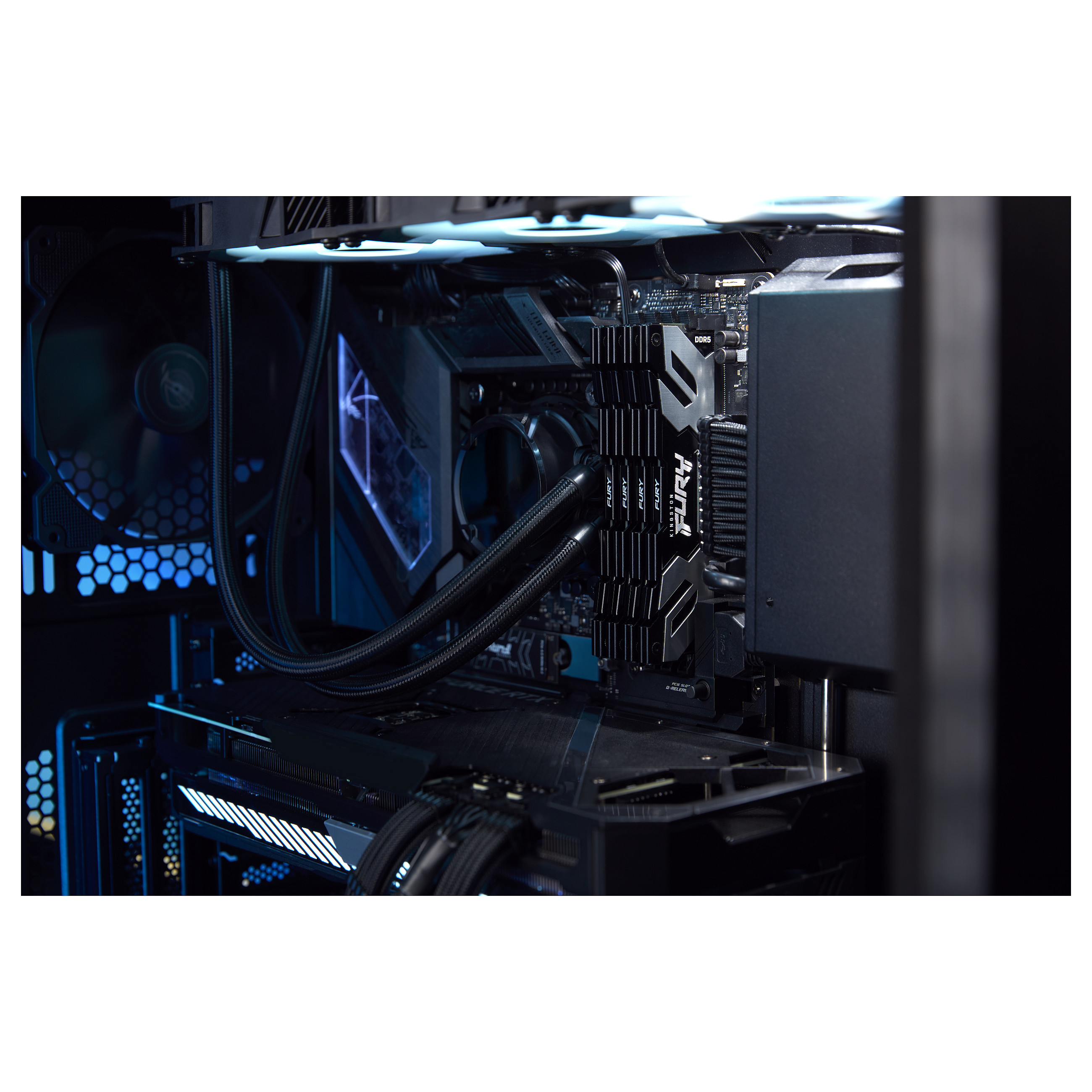 RAM KINGSTON FURY Renegade 16GB 6400MT/s DDR5 CL32 DIMM (kapacitet 16 GB, brzina 6400MHz, CAS Latency CL32, DIMM 288-pin)-14