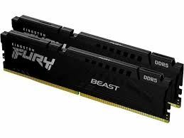 Kingston 64GB 6000MT/s DDR5 CL30 DIMM (Kit of 2) FURY Beast Black EXPO, EAN: 740617343403-2