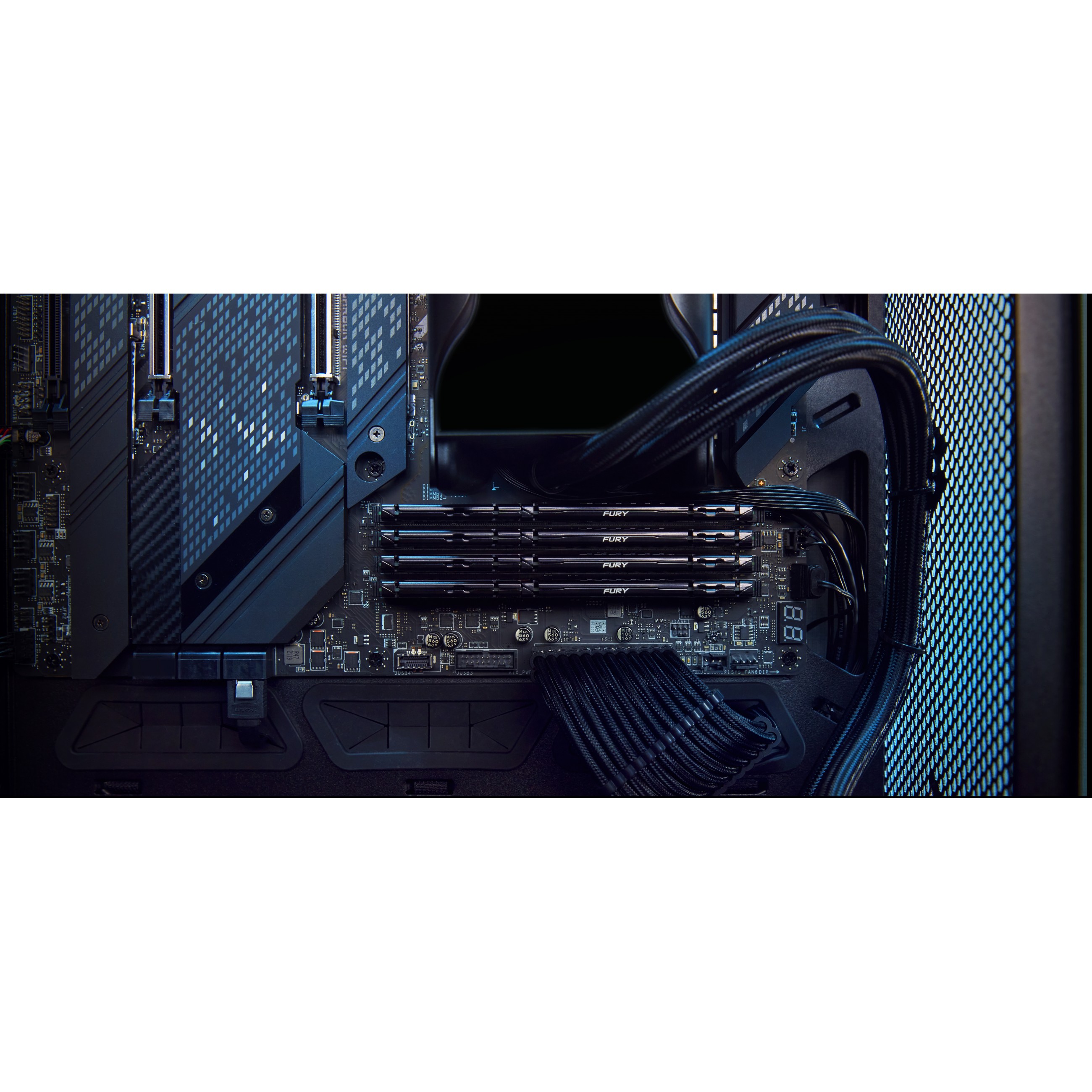 Kingston 64GB 6000MT/s DDR5 CL30 DIMM (Kit of 2) FURY Beast Black EXPO, EAN: 740617343403-7