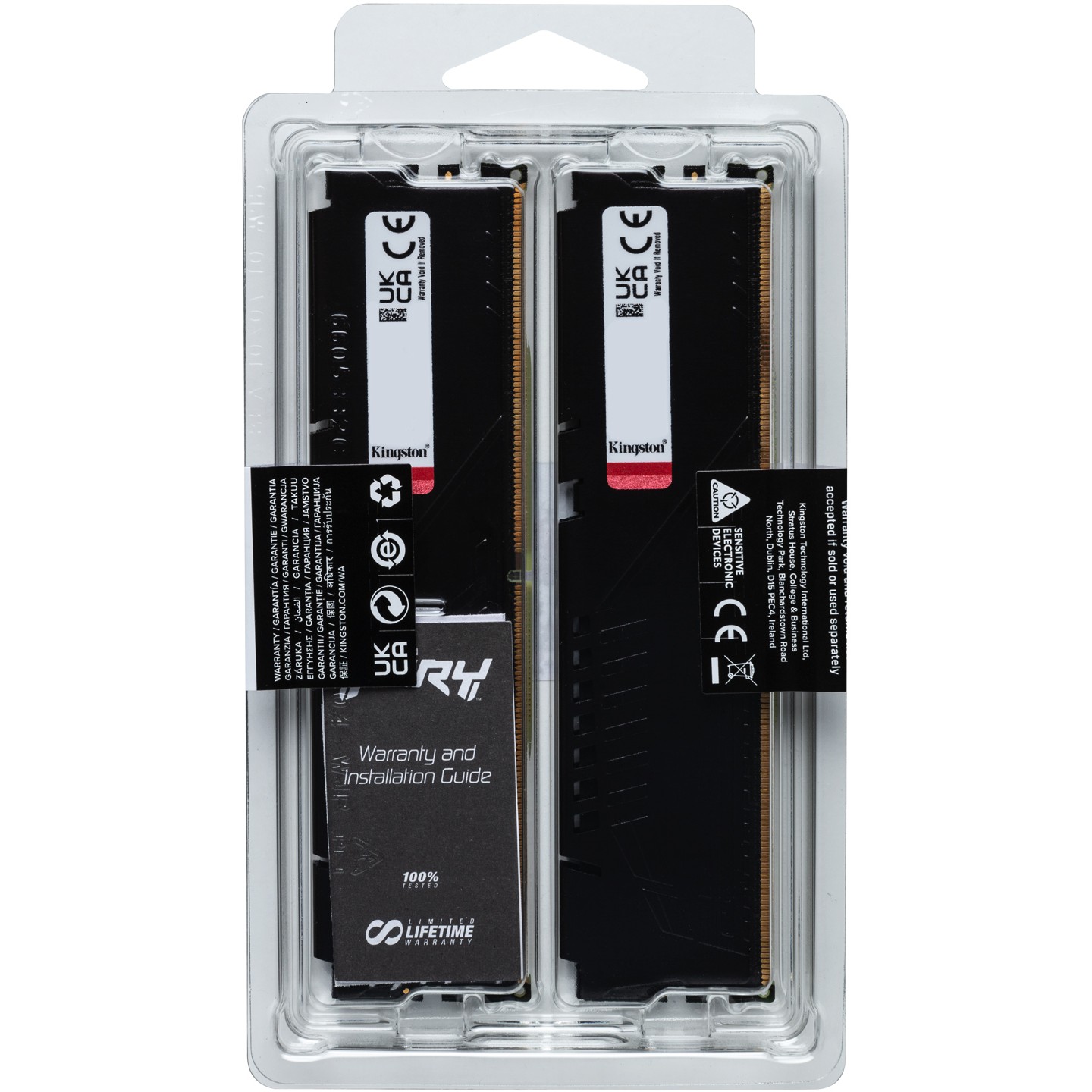 Kingston 64GB 6000MT/s DDR5 CL30 DIMM (Kit of 2) FURY Beast Black EXPO, EAN: 740617343403-13