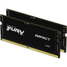 Kingston DRAM 32GB 6000MT/s DDR5 CL38 SODIMM (Kit of 2) FURY Impact XMP EAN: 740617335767-1