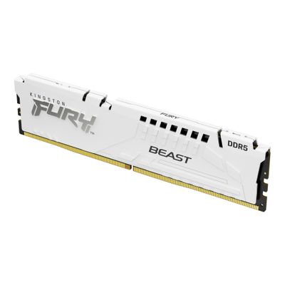 RAM KINGSTON FURY Beast 32GB 5200MT/s DDR5 CL40 DIMM (kapacitet 32 GB, brzina 5200MHz, CAS Latency CL40, boja bijela)-0