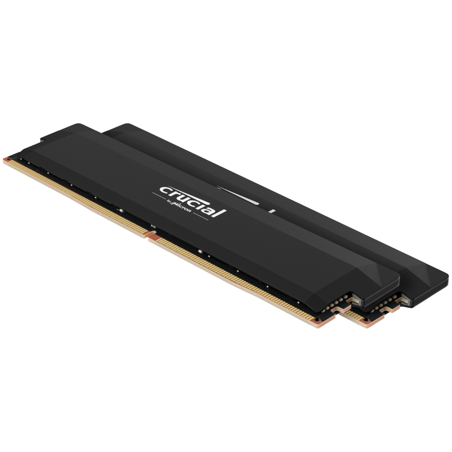 Crucial Pro 32GB Kit (2x16GB) DDR5-6000 UDIMM CL48 (16Gbit), EAN: 649528939692-0