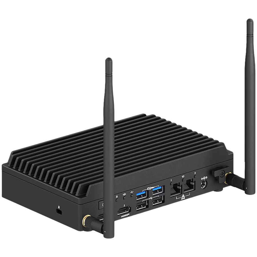 Mini računalo ASUS NUC Rugged Intel Atom x7211E (bez RAM-a, 64GB eMMC, 2x 2.5GbE, bez OS-a)