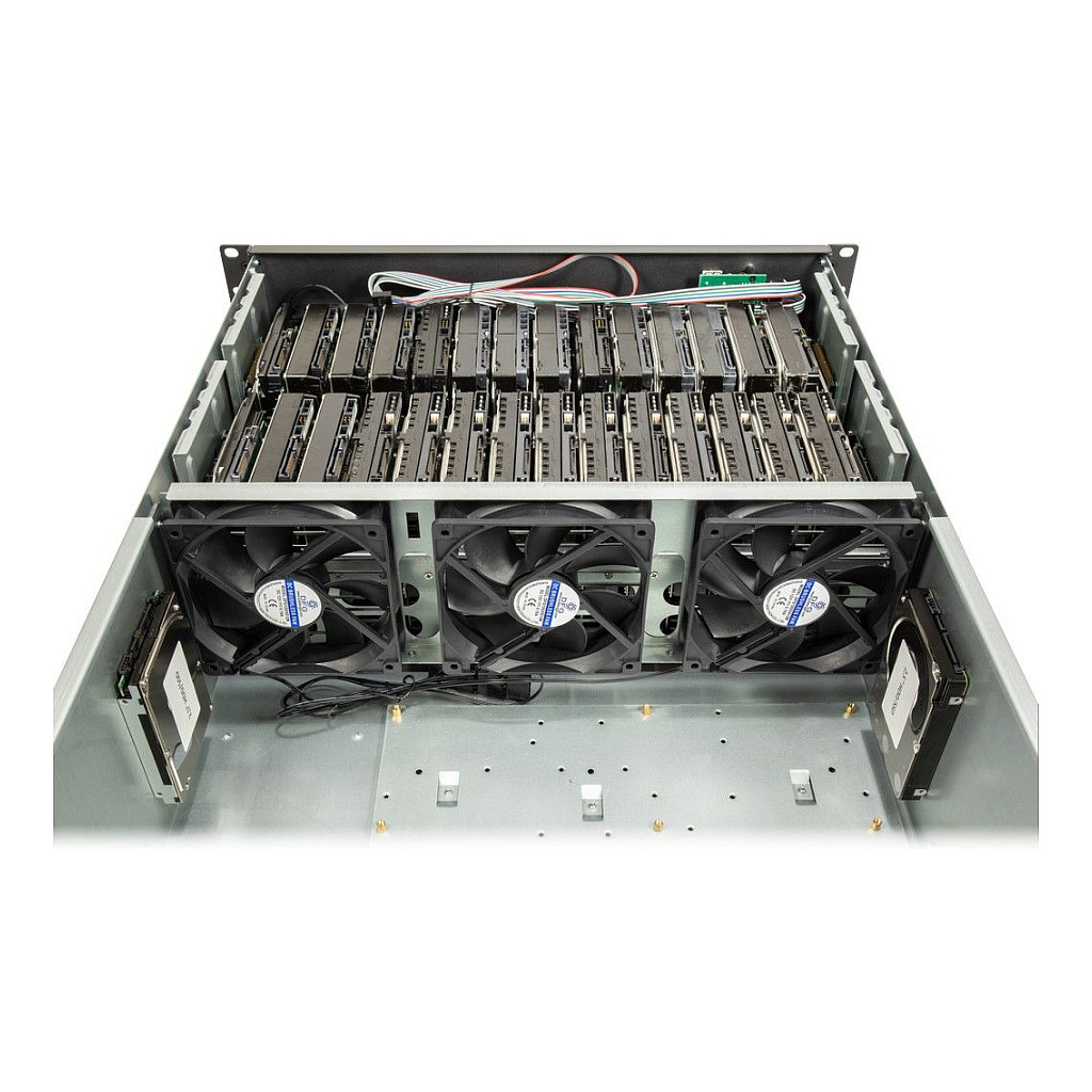 Kućište INTER-TECH 4F28 Mining Rack (4U, 19")-8