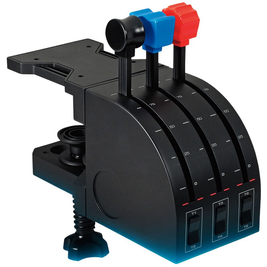 Kvadrant za let LOGITECH G Saitek PRO Flight Throttle - USB-1