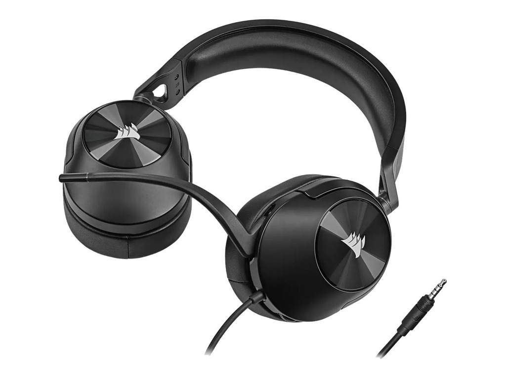 Slušalice CORSAIR HS55 Surround Carbon (7.1 Channel Surround, žične, over-ear, 50mm driveri, mikrofon)-3