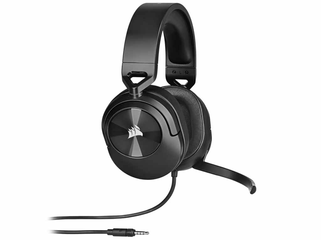Slušalice CORSAIR HS55 Surround Carbon (7.1 Channel Surround, žične, over-ear, 50mm driveri, mikrofon)-5