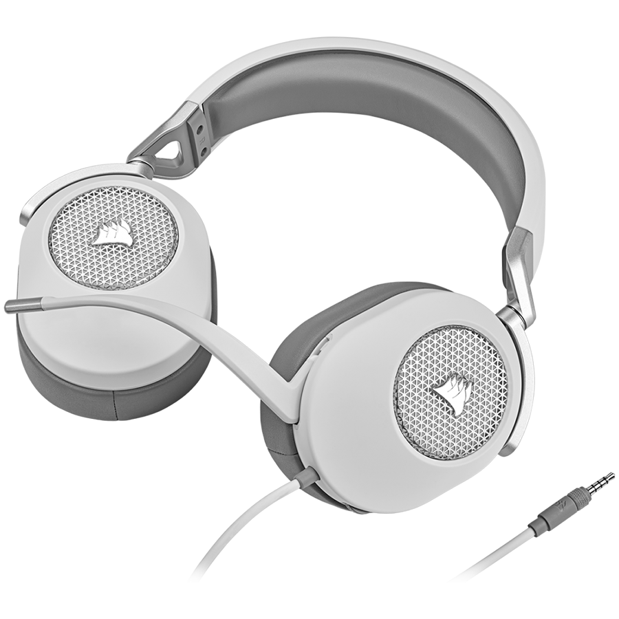 Slušalice CORSAIR HS65 Surround White (over-ear, 7.1 Surround, 50 mm, 32 ?, Wired)-1