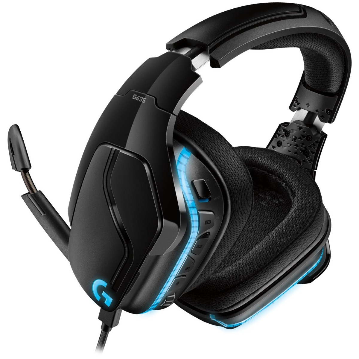 LOGITECH G935 Wireless 7.1 Surround Sound LIGHTSYNC Gaming Headset - 2.4GHZ - EMEA-3