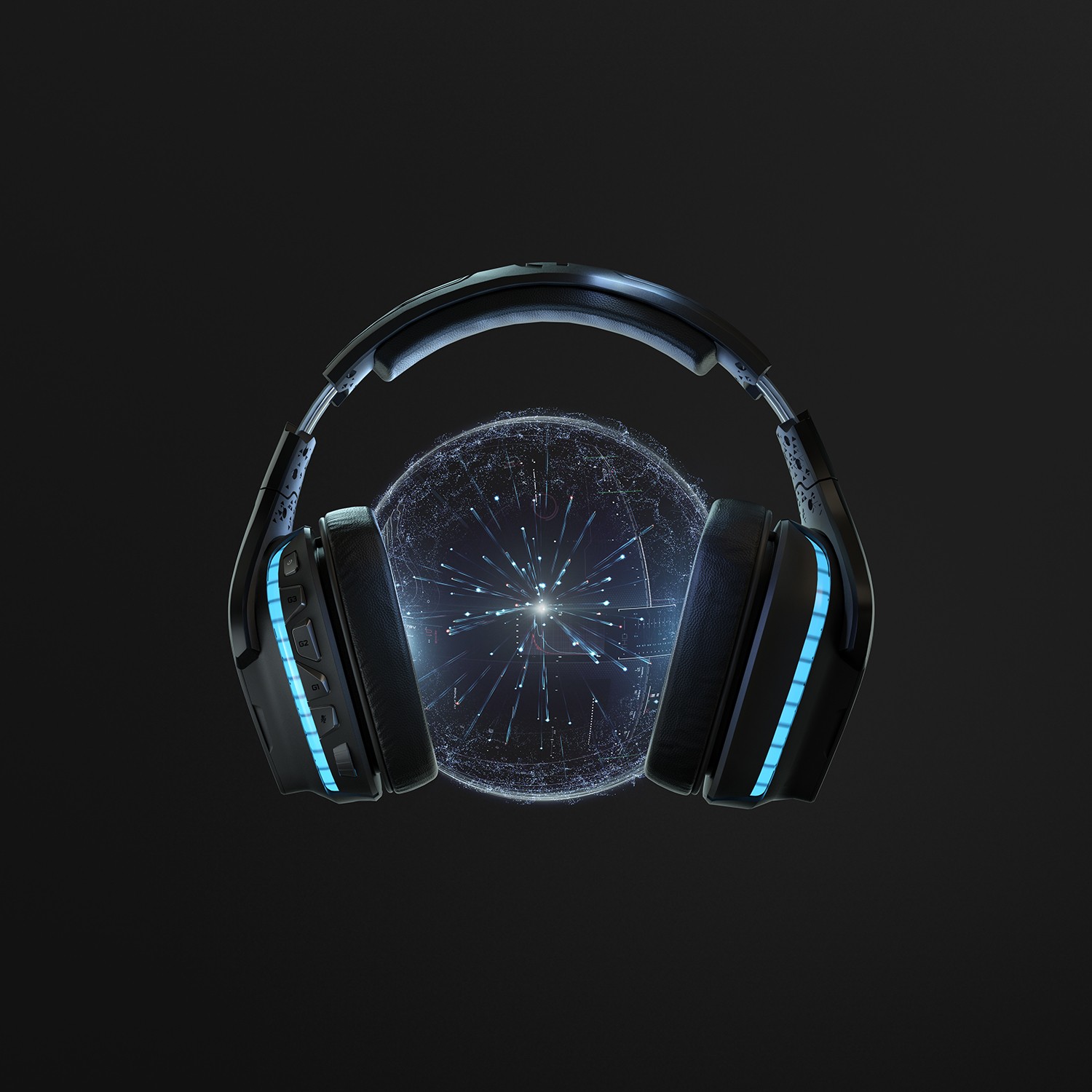 LOGITECH G935 Wireless 7.1 Surround Sound LIGHTSYNC Gaming Headset - 2.4GHZ - EMEA-13