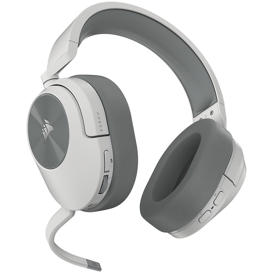 Slušalice CORSAIR HS55 (bežične, on-ear, bijele)-3