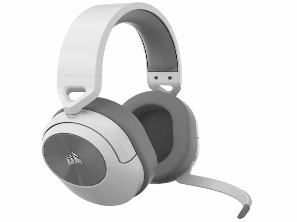 Slušalice CORSAIR HS55 (bežične, on-ear, bijele)-7