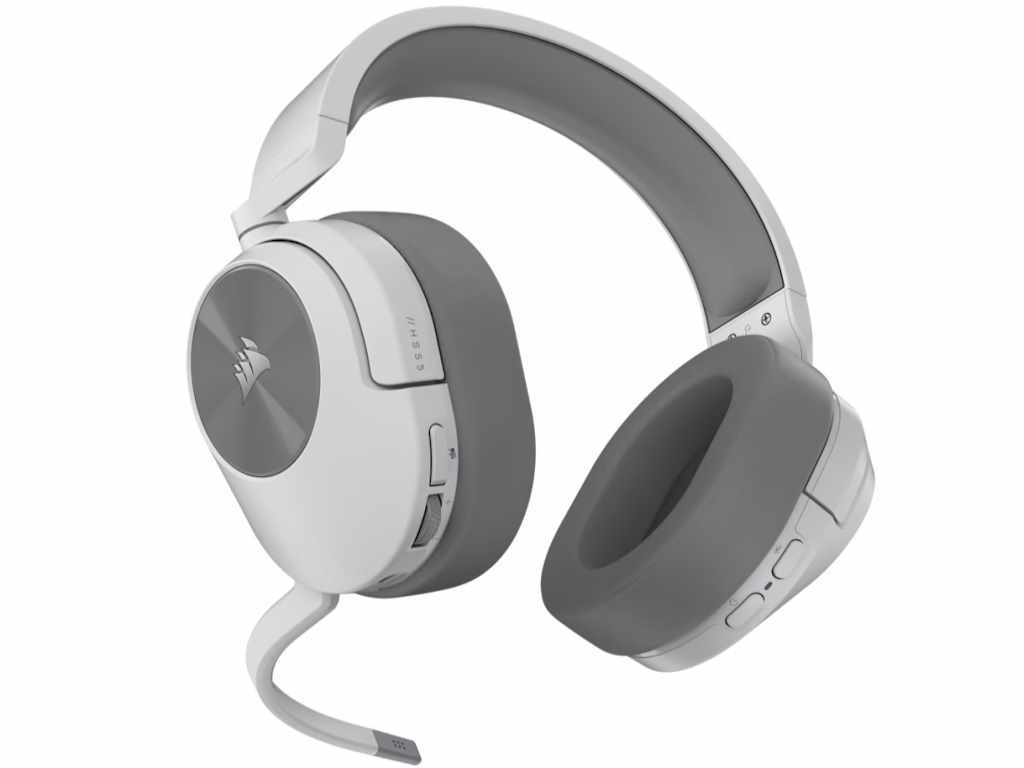 Slušalice CORSAIR HS55 (bežične, on-ear, bijele)-9