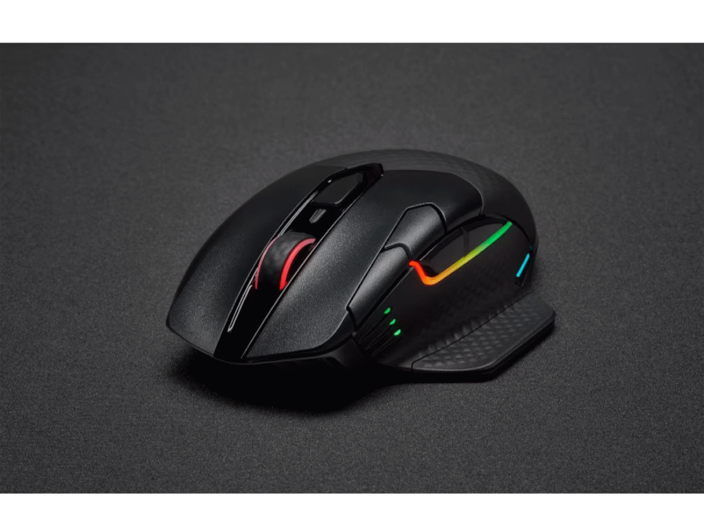 Miš CORSAIR DARK CORE RGB PRO (Bežični, 18000 DPI, Optički, RGB osvjetljenje, Crna)-7