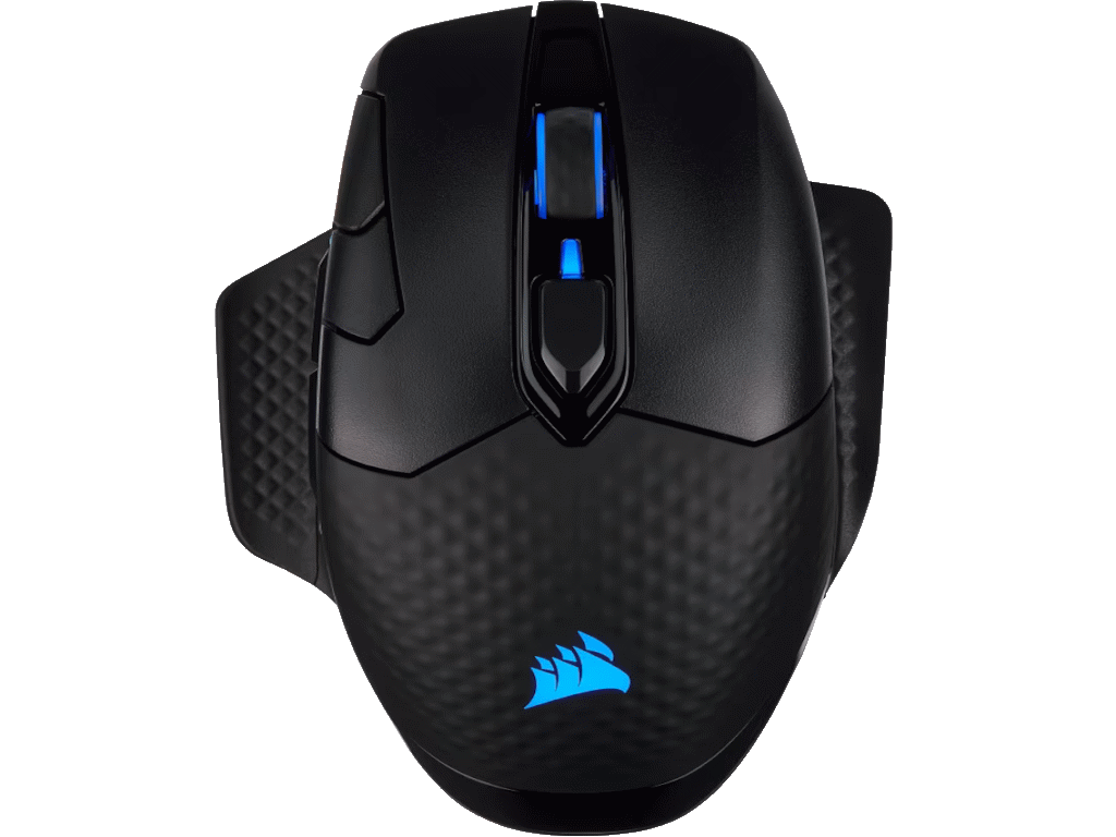 Miš CORSAIR DARK CORE RGB PRO (Bežični, 18000 DPI, Optički, RGB osvjetljenje, Crna)-15