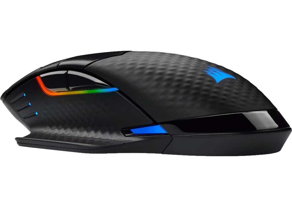 Miš CORSAIR DARK CORE RGB PRO (Bežični, 18000 DPI, Optički, RGB osvjetljenje, Crna)-19