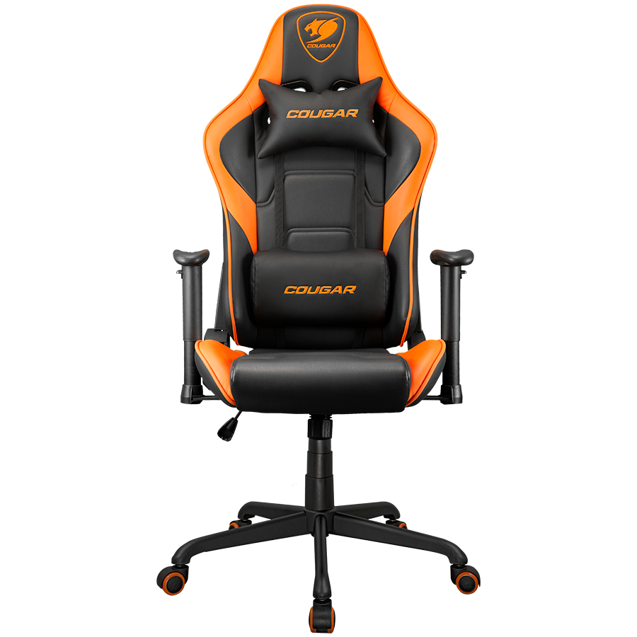 Gaming chair COUGAR CGR-ELI (2D adjustable armrests, adjustable backrest, PVC leather, steel frame, class 4 gas lift, maximum backrest angle 160°, maximum suitable weight 120 kg, wheels quantity 5)-1