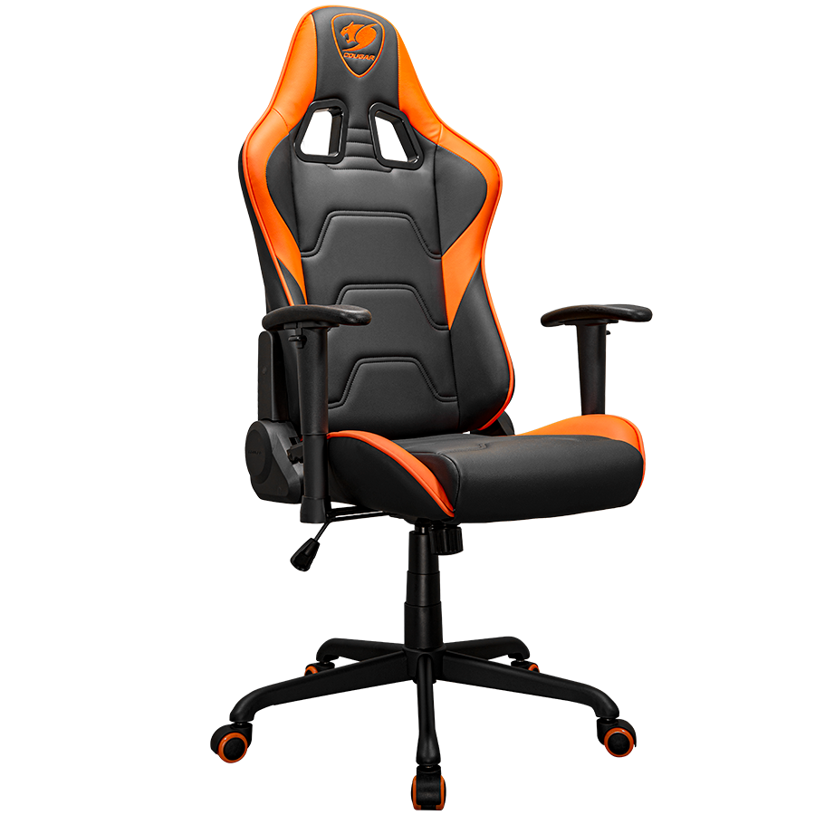 Gaming chair COUGAR CGR-ELI (2D adjustable armrests, adjustable backrest, PVC leather, steel frame, class 4 gas lift, maximum backrest angle 160°, maximum suitable weight 120 kg, wheels quantity 5)-2