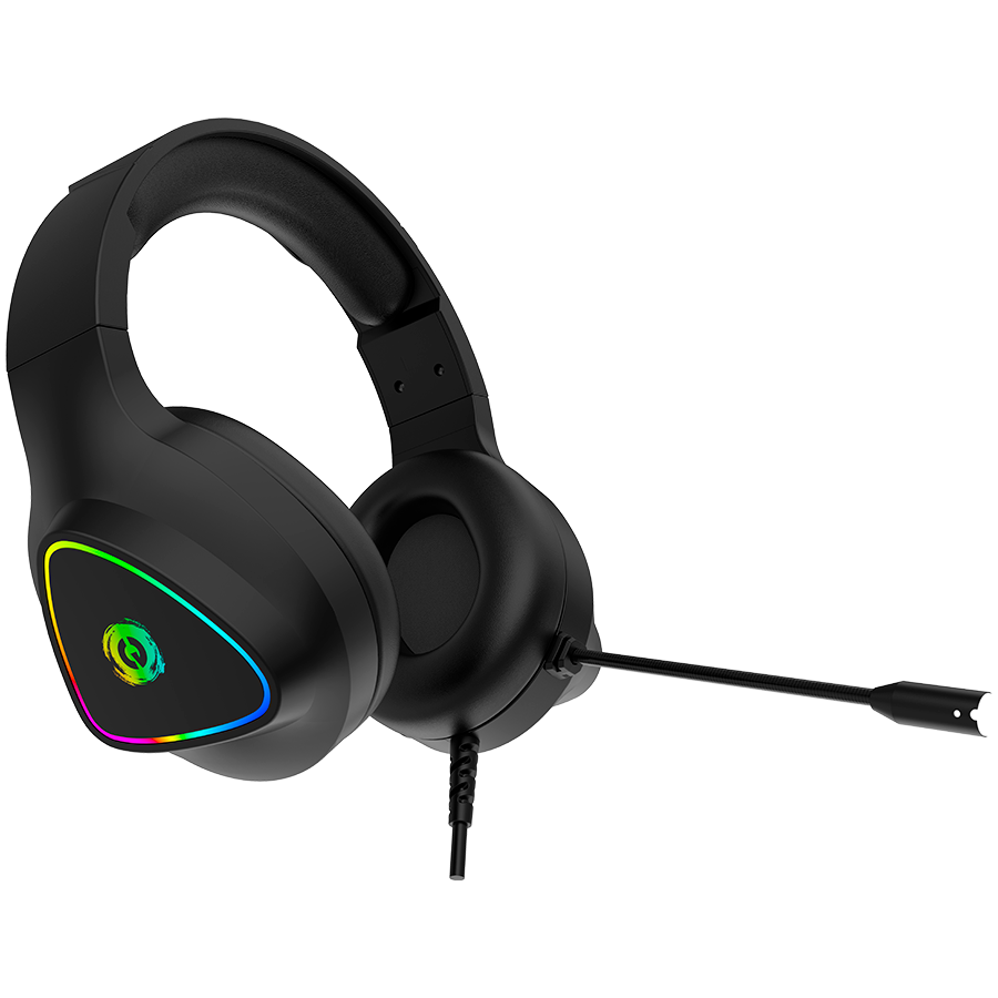 CANYON Shadder GH-6, RGB gaming headset with Microphone, Microphone frequency response: 20HZ~20KHZ, ABS+ PU leather, USB*1*3.5MM jack plug, 2.0M PVC cable, weight: 300g crna-1