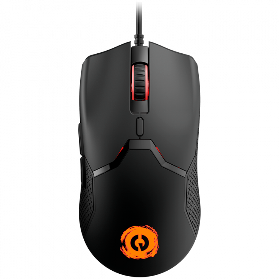 CANYON Carver GM-116,  6keys Gaming wired mouse, A603EP sensor, DPI up to 3600, rubber coating on panel, Huano 1million switch, 1.65M PVC cable, ABS material. size: 130*69*38mm, weight: 105g crna-0