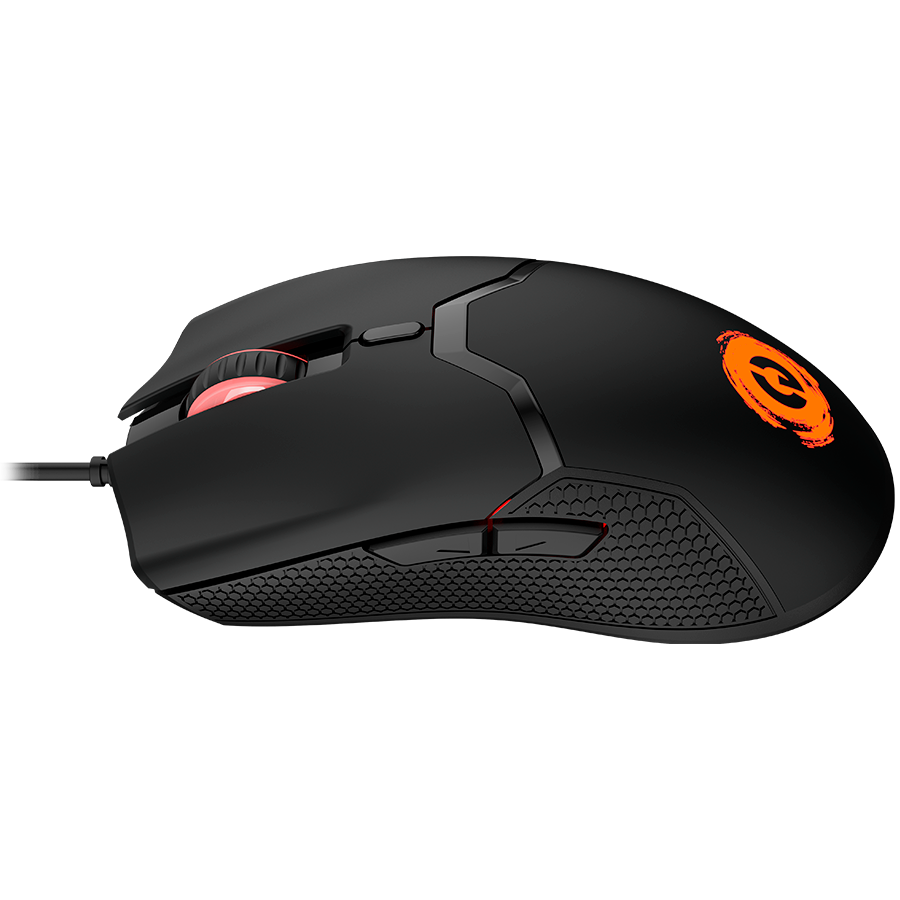CANYON Carver GM-116,  6keys Gaming wired mouse, A603EP sensor, DPI up to 3600, rubber coating on panel, Huano 1million switch, 1.65M PVC cable, ABS material. size: 130*69*38mm, weight: 105g crna-4