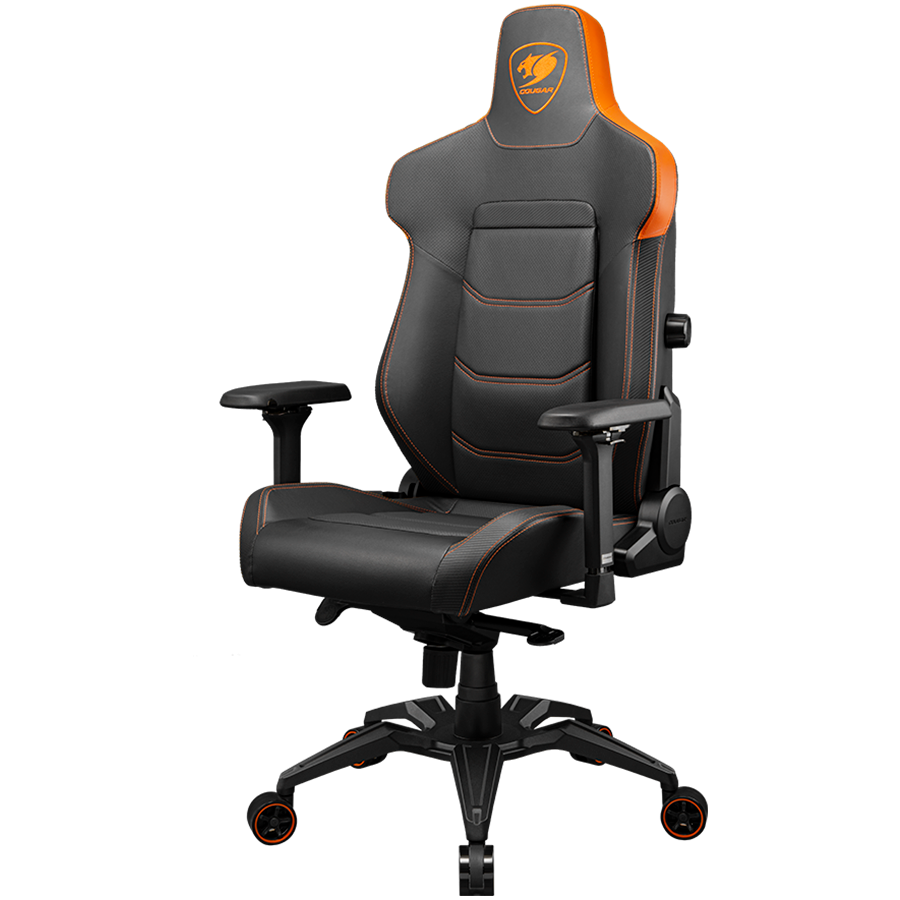 Gaming stolica COUGAR ARMOR EVO (3D adjustable armrests, PVC leather, adjustable backrest, maximum suitable weight 160 kg, height adjustment class 4 gas lift, 5 wheels)-0