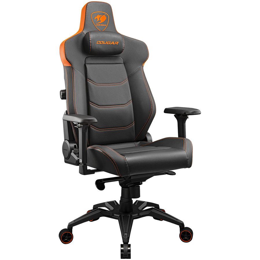 Gaming stolica COUGAR ARMOR EVO (3D adjustable armrests, PVC leather, adjustable backrest, maximum suitable weight 160 kg, height adjustment class 4 gas lift, 5 wheels)-2