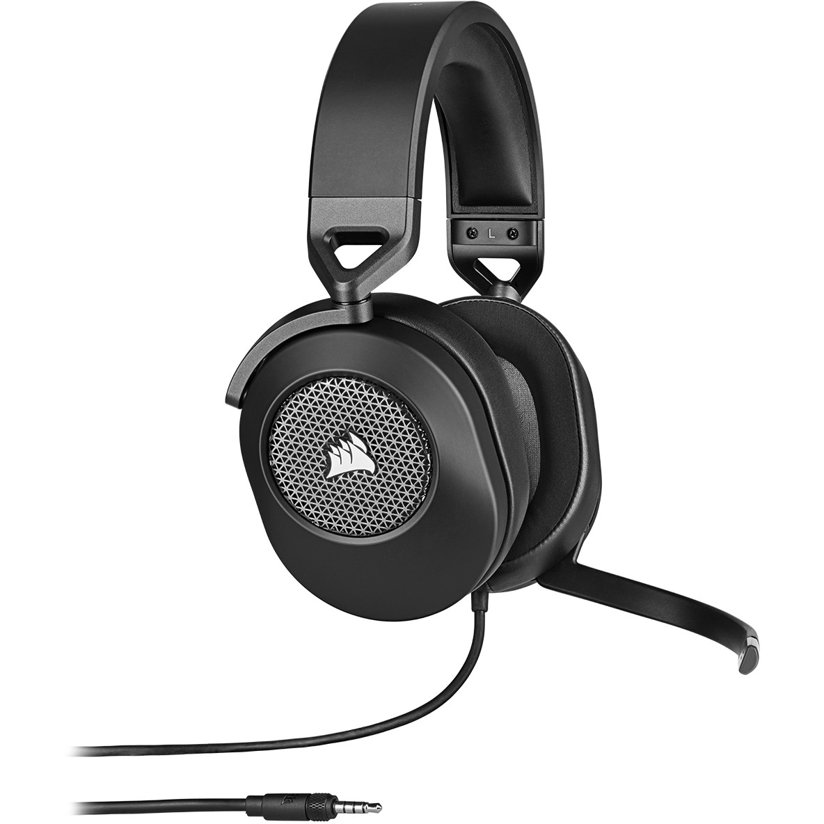 Slušalice CORSAIR HS65 Surround Carbon (žične, over-ear, 7.1 Surround, Noise Cancelling mikrofon)-3
