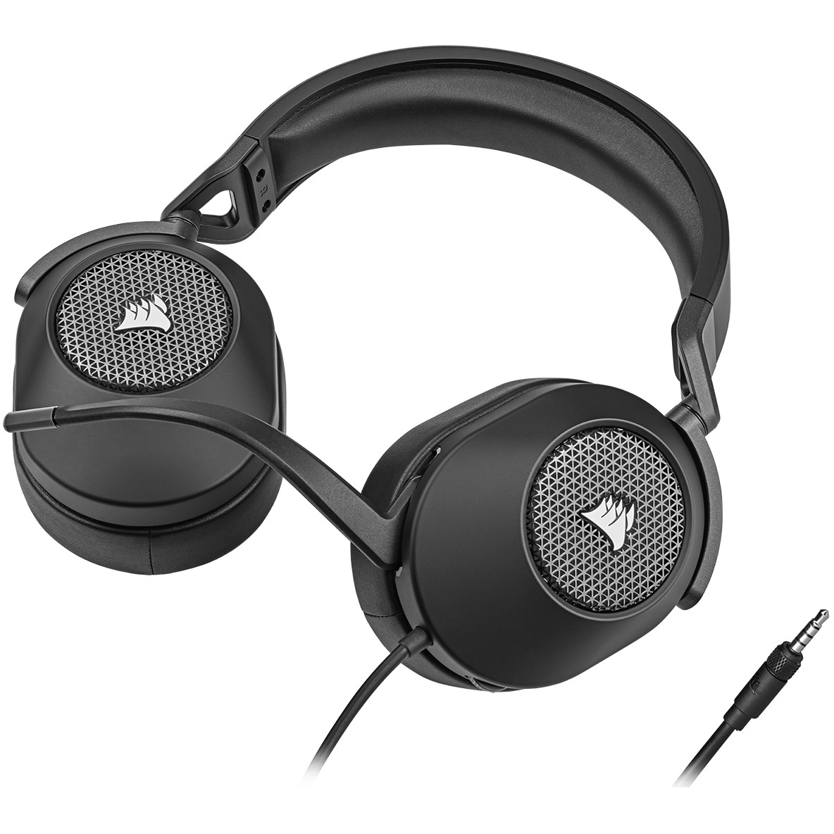 Slušalice CORSAIR HS65 Surround Carbon (žične, over-ear, 7.1 Surround, Noise Cancelling mikrofon)-4