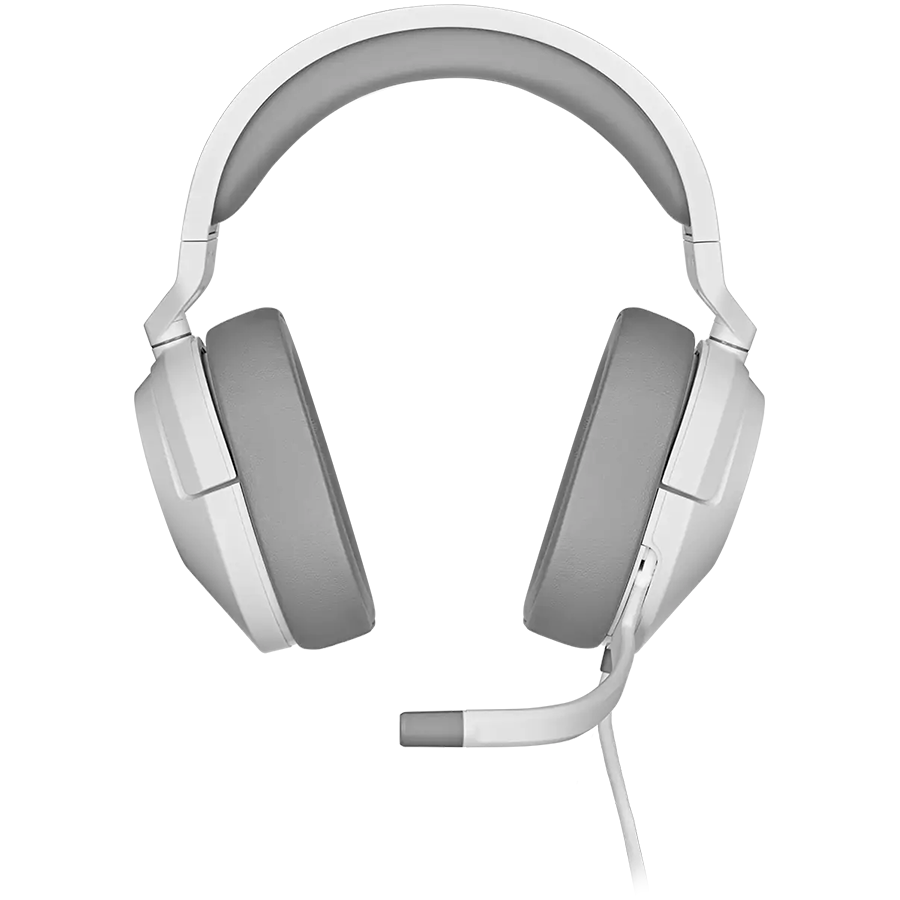 Slušalice CORSAIR HS55 (over-ear, žične, mikrofon, bijele)-0