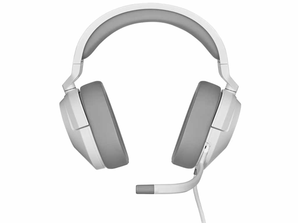 Slušalice CORSAIR HS55 (over-ear, žične, mikrofon, bijele)-4