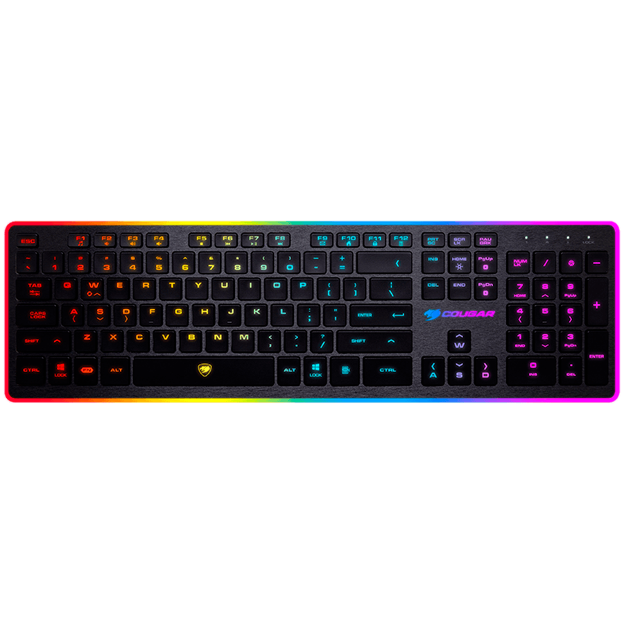 Tipkovnica COUGAR VANTAR 37VANXNMB.0002 (scissor switch, 8 backlight effects, USB, 105 tipki)-1