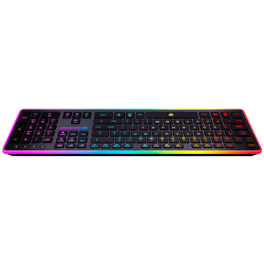 Tipkovnica COUGAR VANTAR 37VANXNMB.0002 (scissor switch, 8 backlight effects, USB, 105 tipki)-2