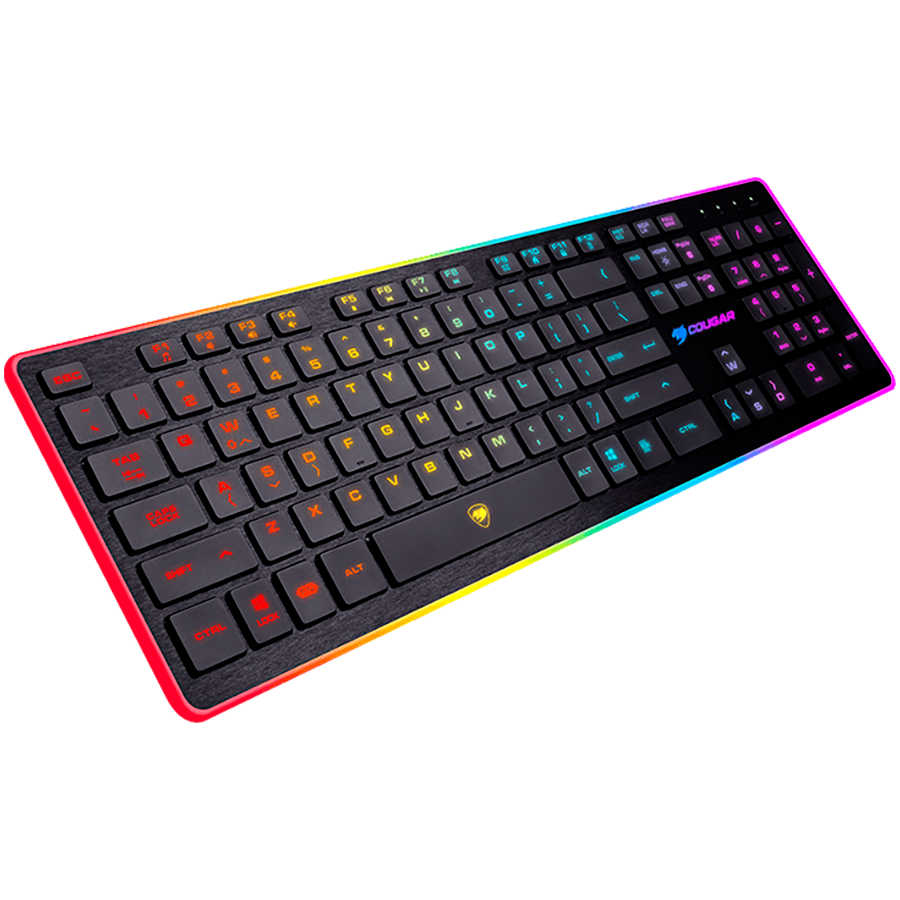 Tipkovnica COUGAR VANTAR 37VANXNMB.0002 (scissor switch, 8 backlight effects, USB, 105 tipki)-3