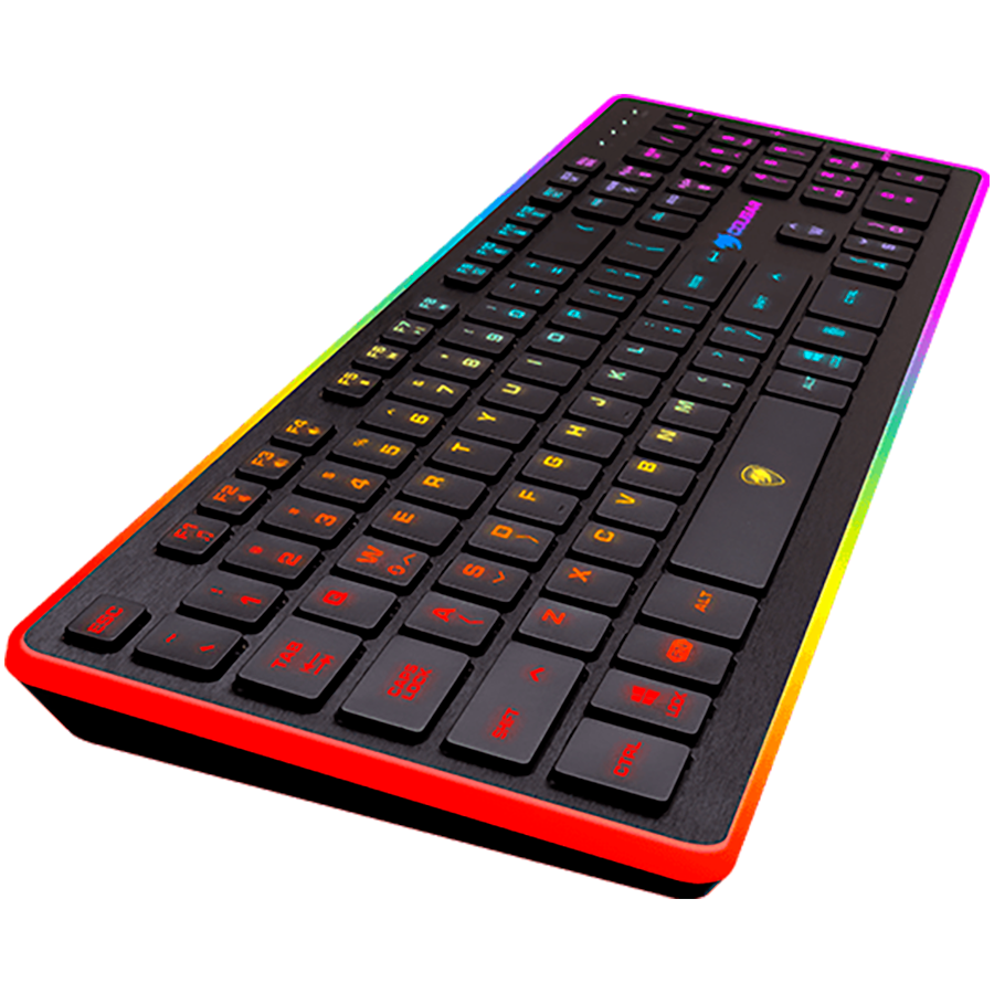 Tipkovnica COUGAR VANTAR 37VANXNMB.0002 (scissor switch, 8 backlight effects, USB, 105 tipki)-4
