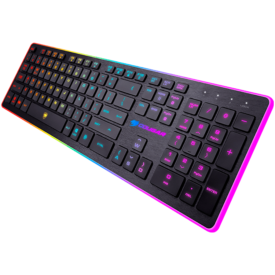 Tipkovnica COUGAR VANTAR 37VANXNMB.0002 (scissor switch, 8 backlight effects, USB, 105 tipki)-5